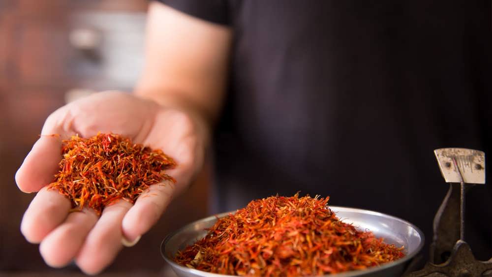 زعفران برای چای رژیمی و روغن گیاهی